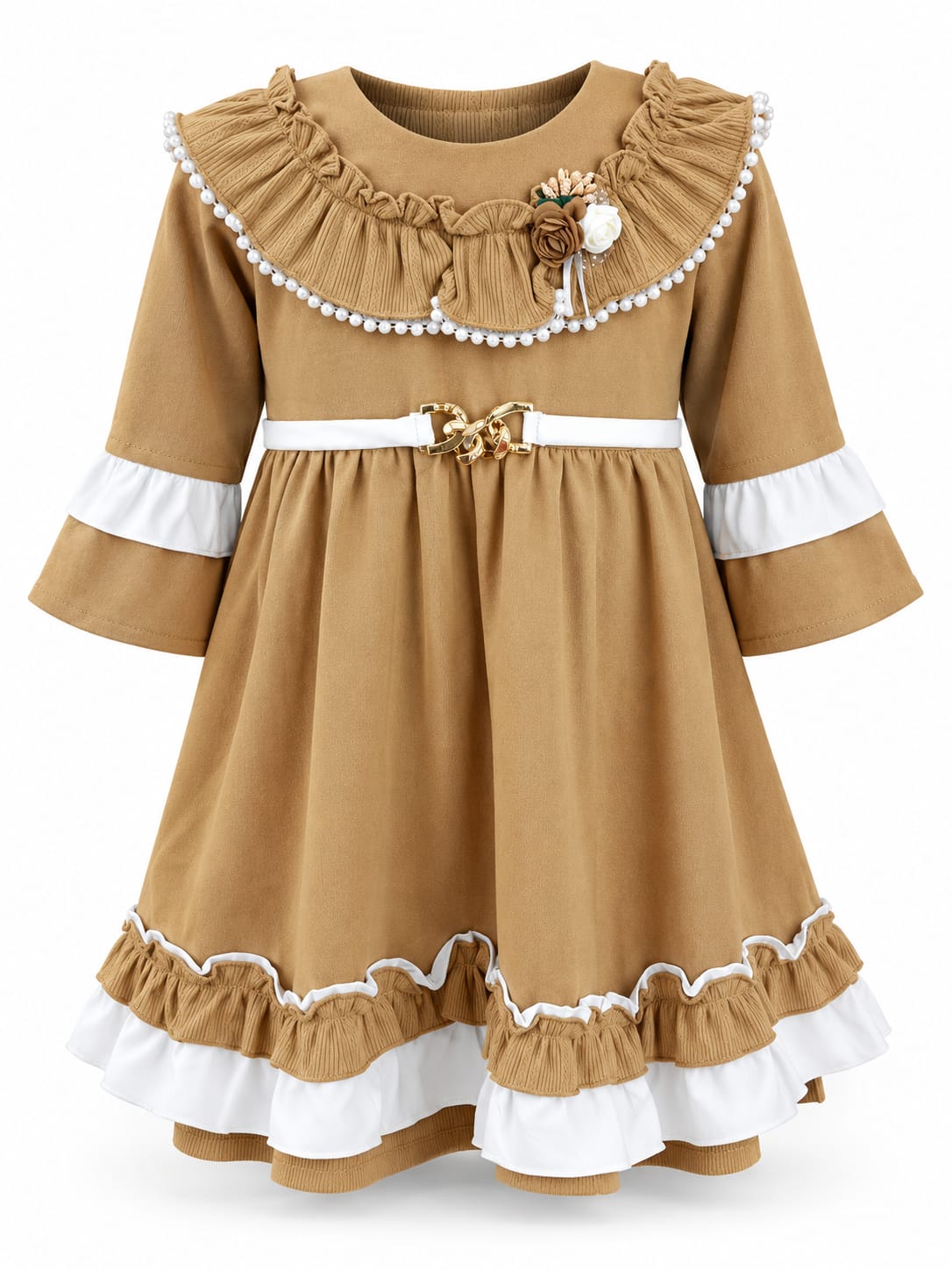 Girls 2-Piece Frock Style Set – Elegant Party Wear Dress